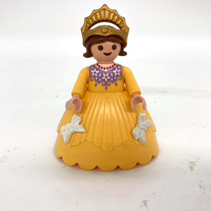 playmobil enfant princesse jaune