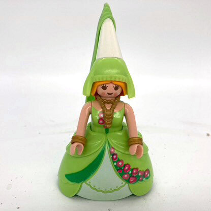 Playmobil princesse reine vert