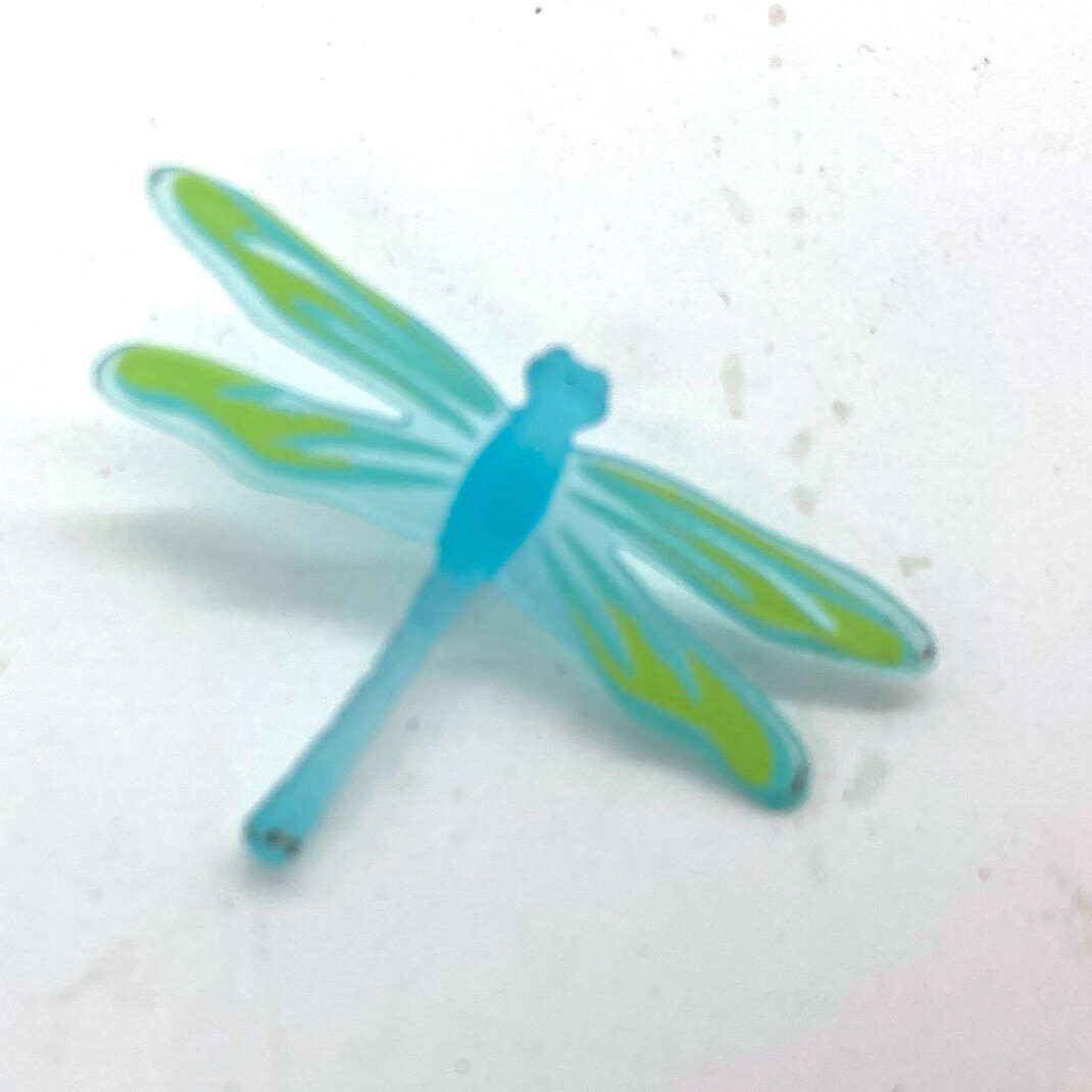playmobil libellule bleu