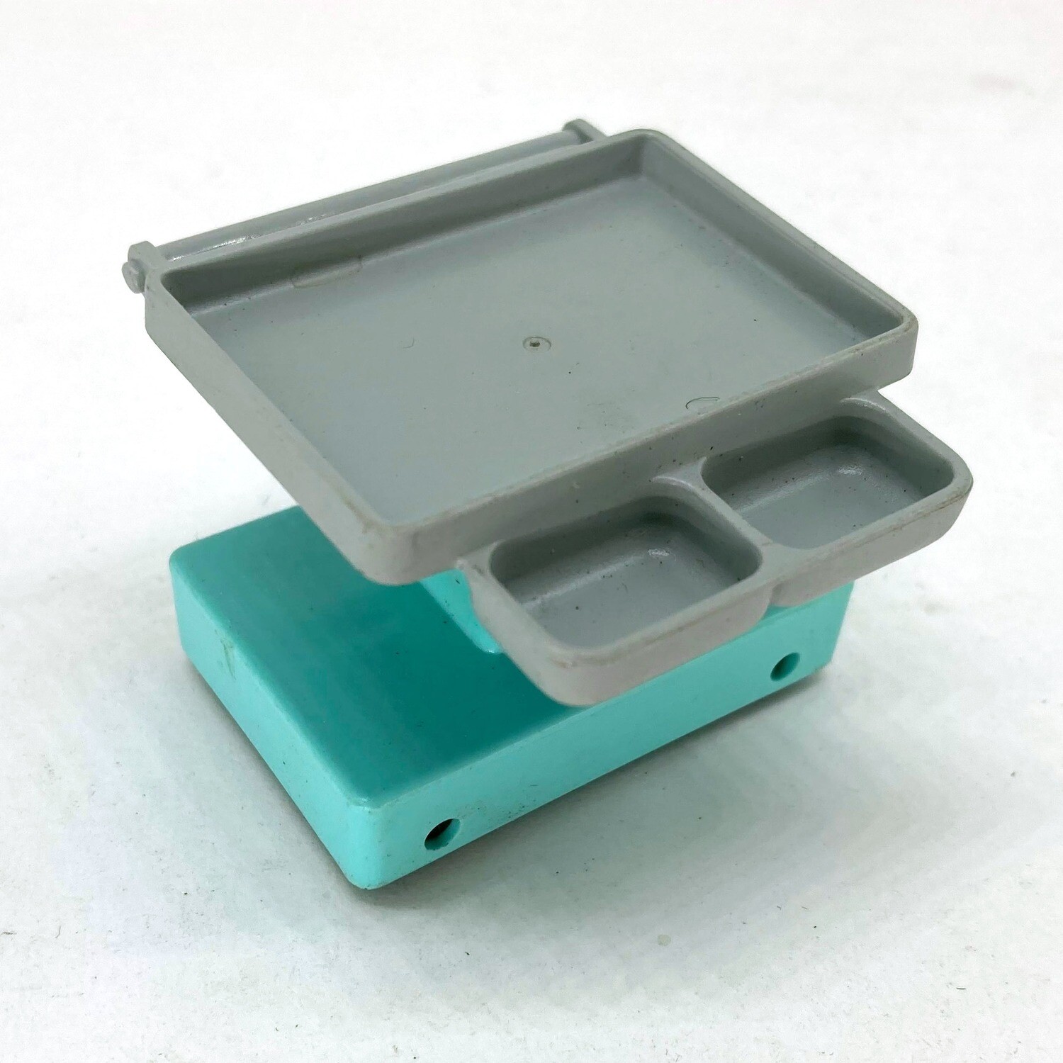 playmobil desserte hôpital gris