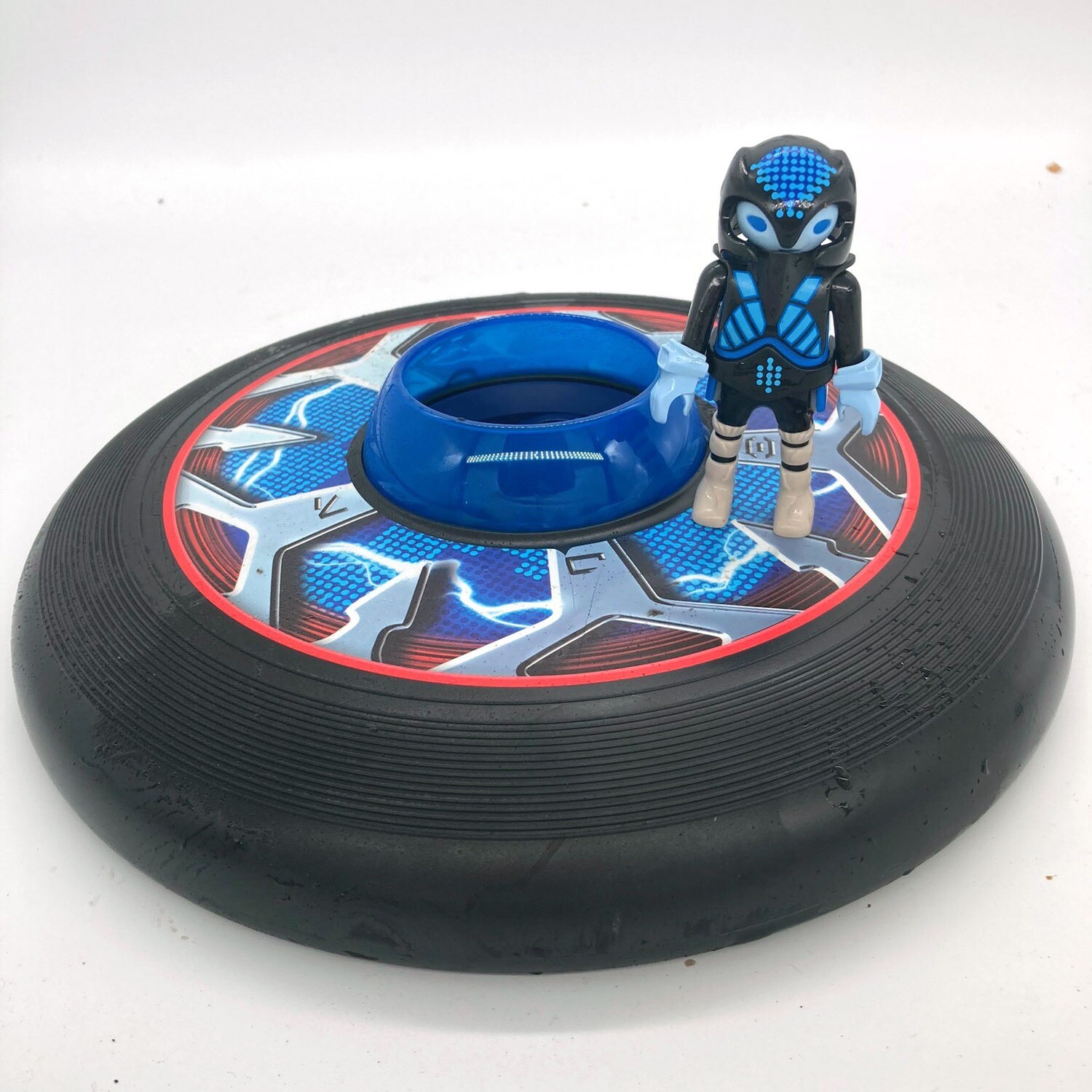 playmobil frisbee soucoupe volante