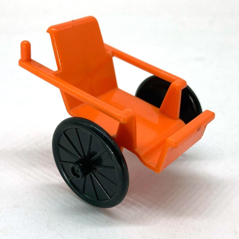 Playmobil fauteuil roulant vintage orange Playmobil fauteuil roulant vintage orange