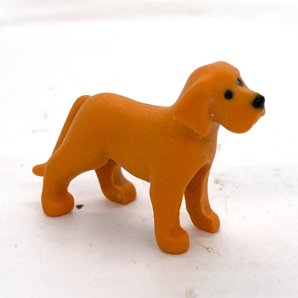 playmobil chiot labrador orange
