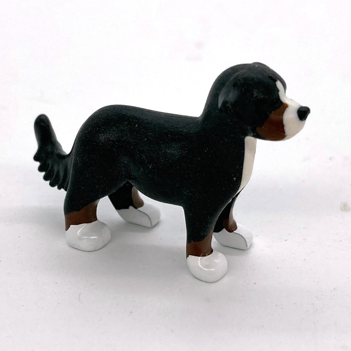 playmobil chiot bouvier noir blanc