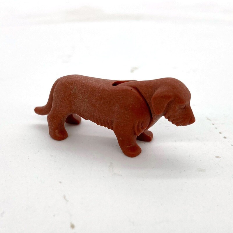Playmobil chien petit marron 2