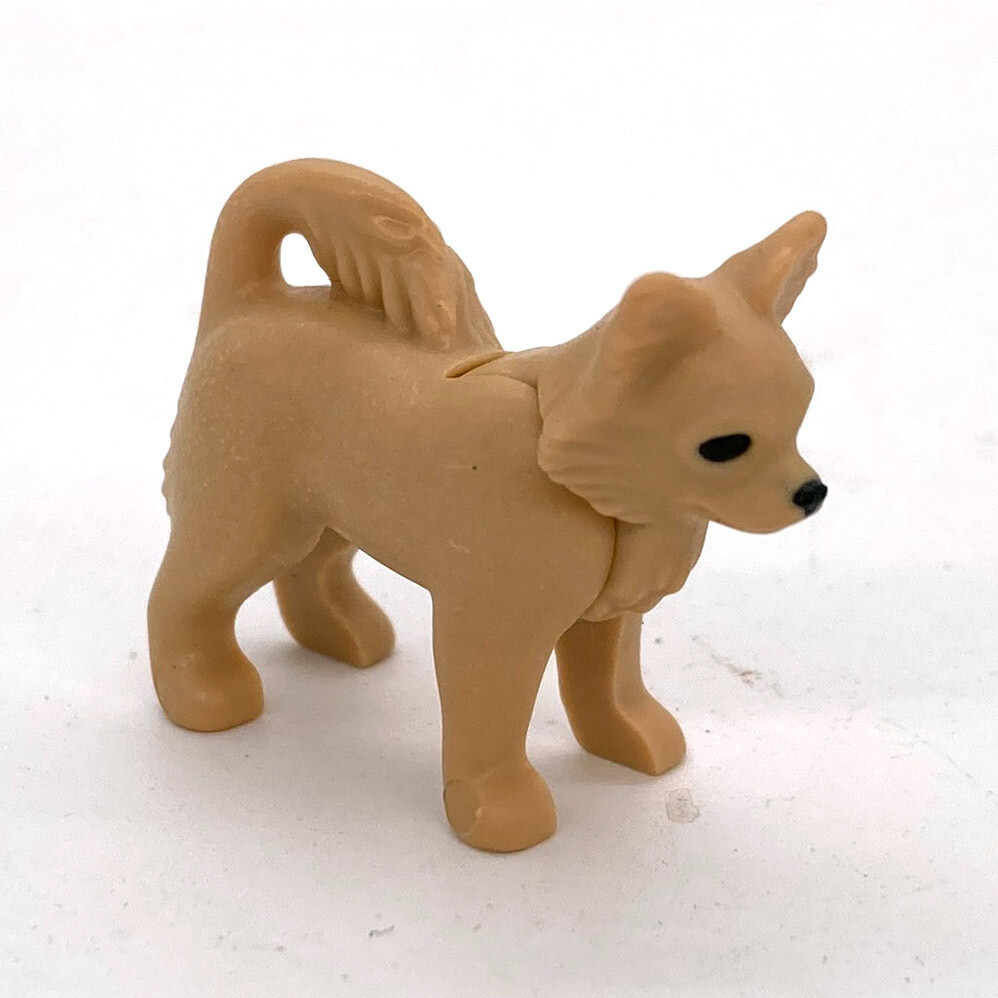 Playmobil chien chihuahua beige
