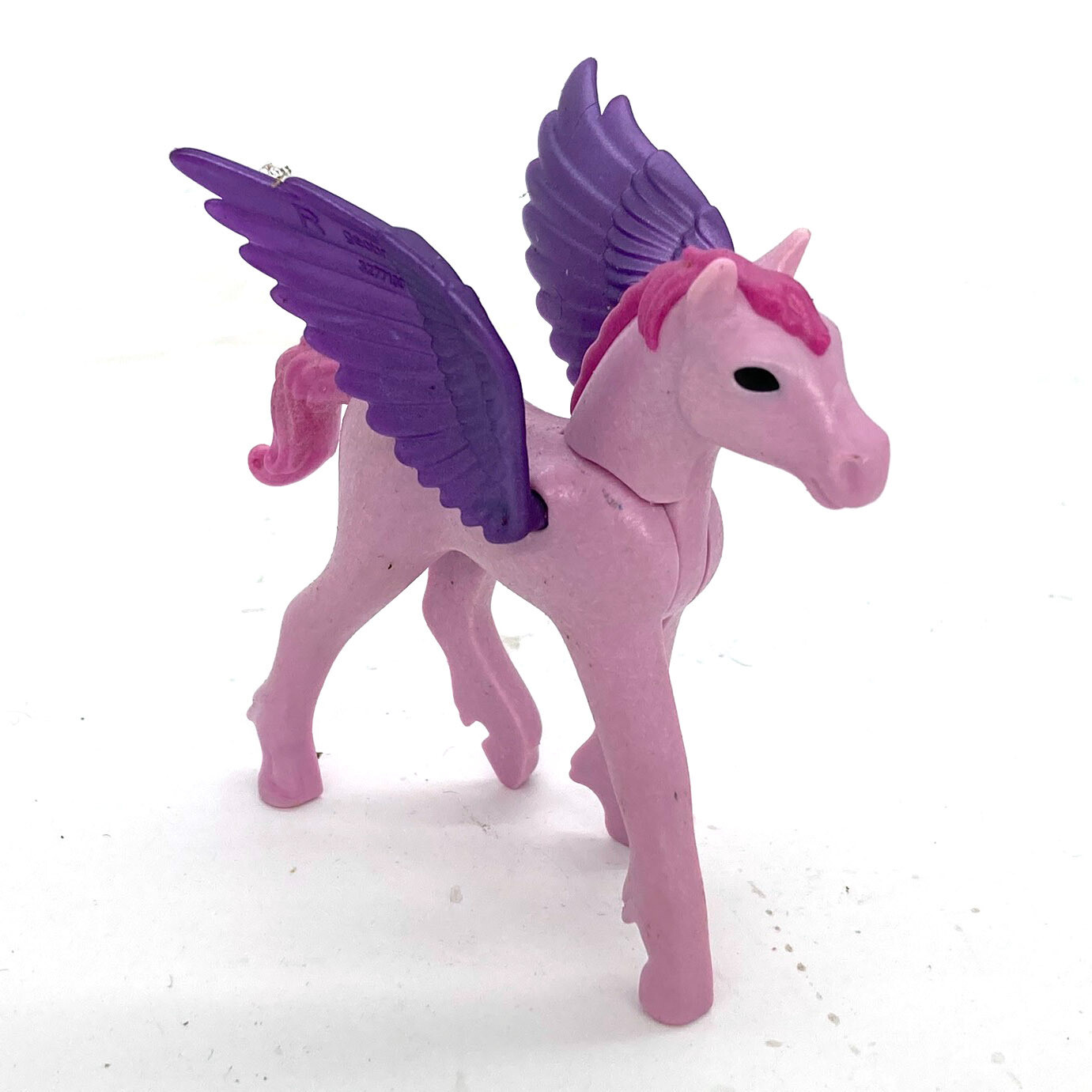 playmobil cheval volant bébé pegase violet