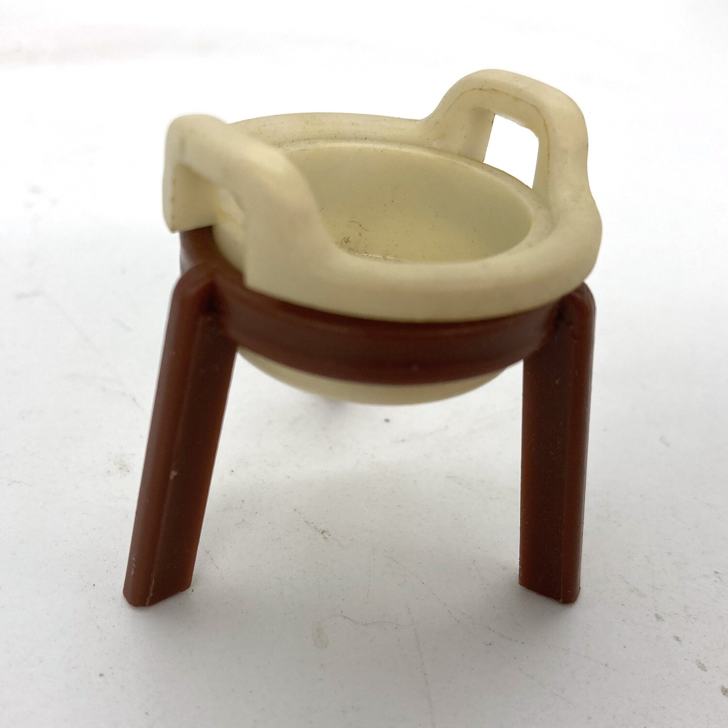 playmobil bassine à soupe marron vintage