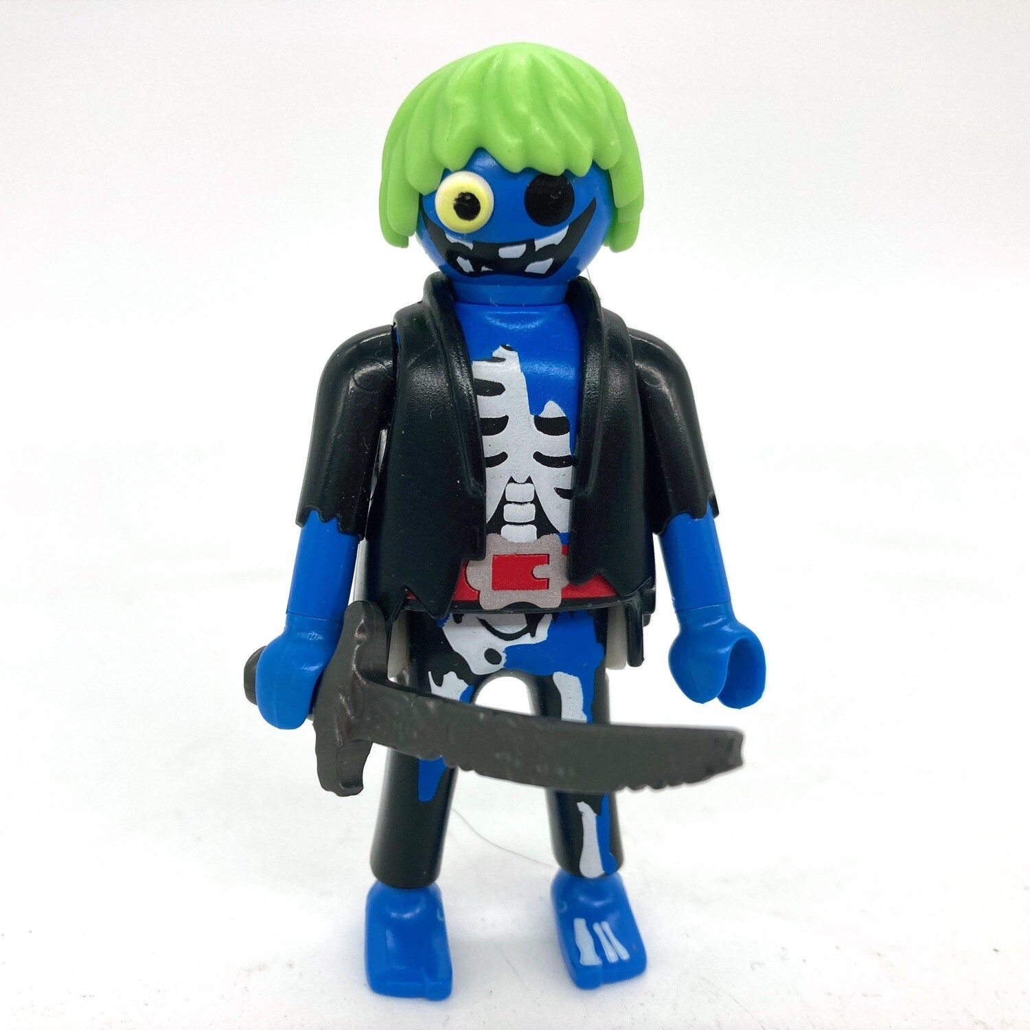 playmobil zombi peau bleue