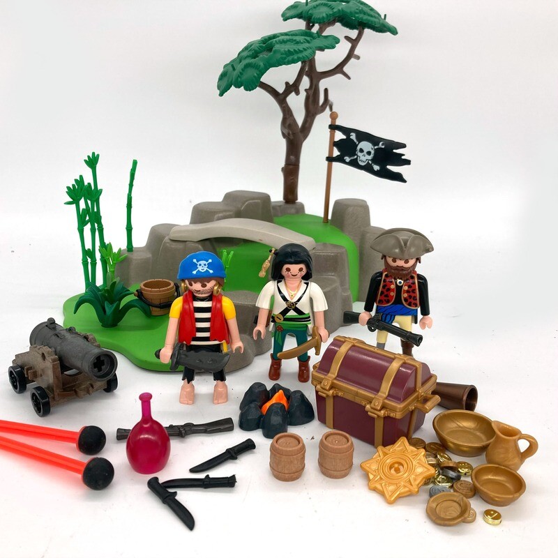 Playmobil îlot des pirates naufragés