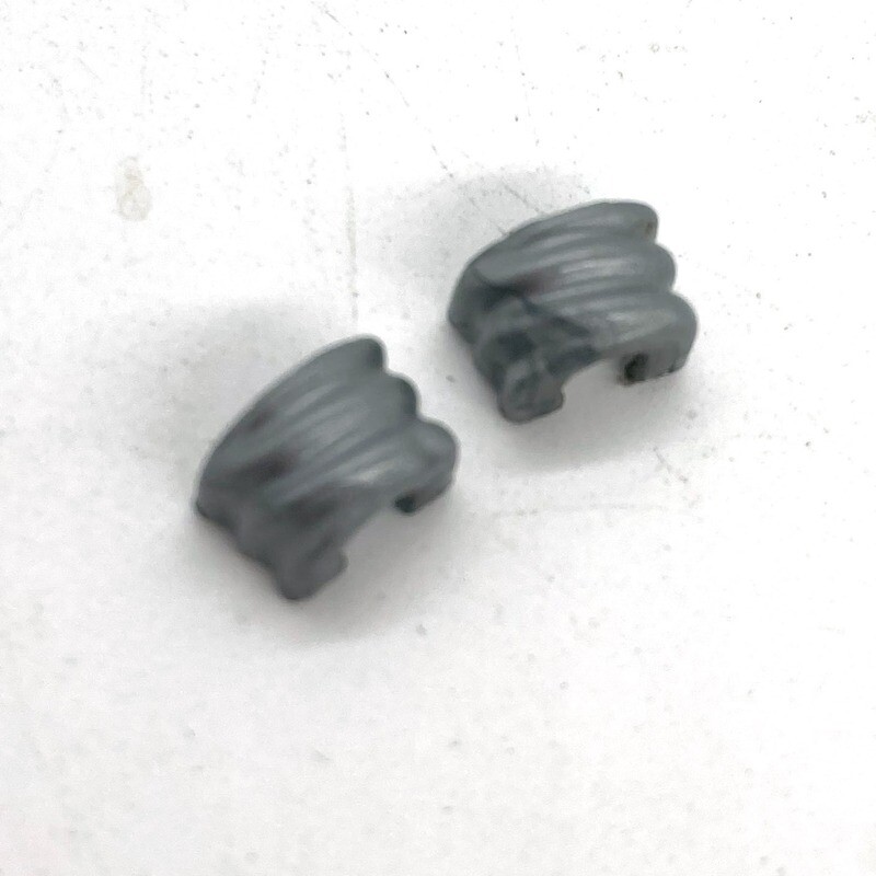 playmobil manchettes annelées argent