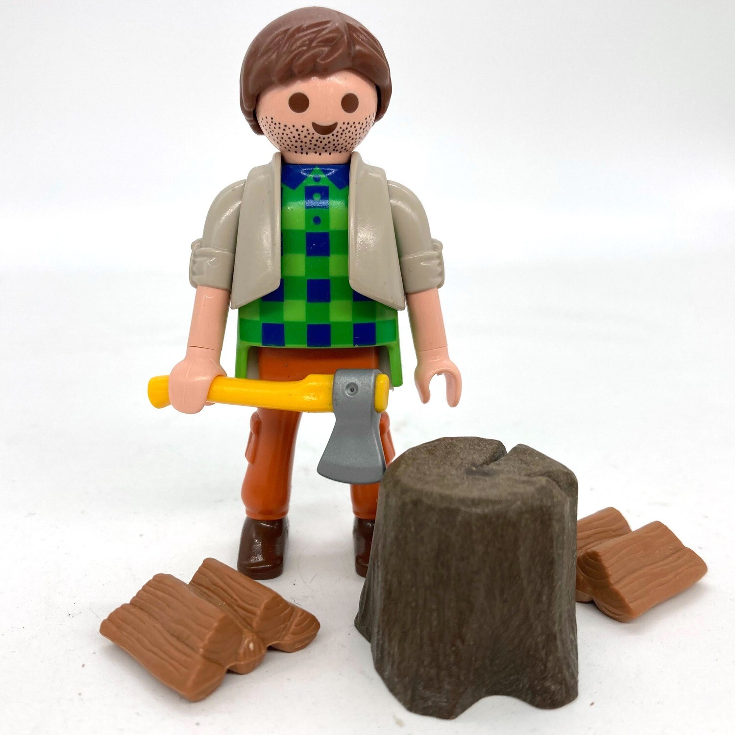 Playmobil homme bûcheron
