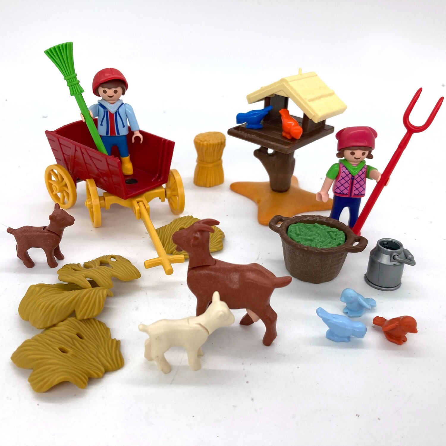 playmobil ensemble enfants ferme