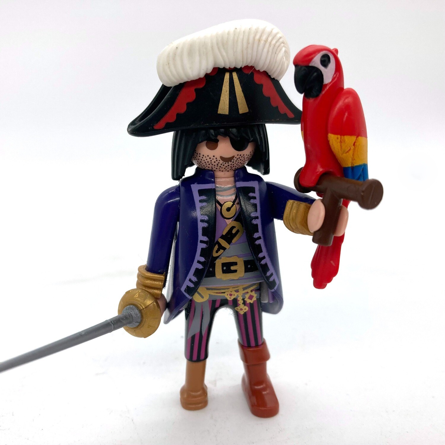 playmobil capitaine pirate perroquet