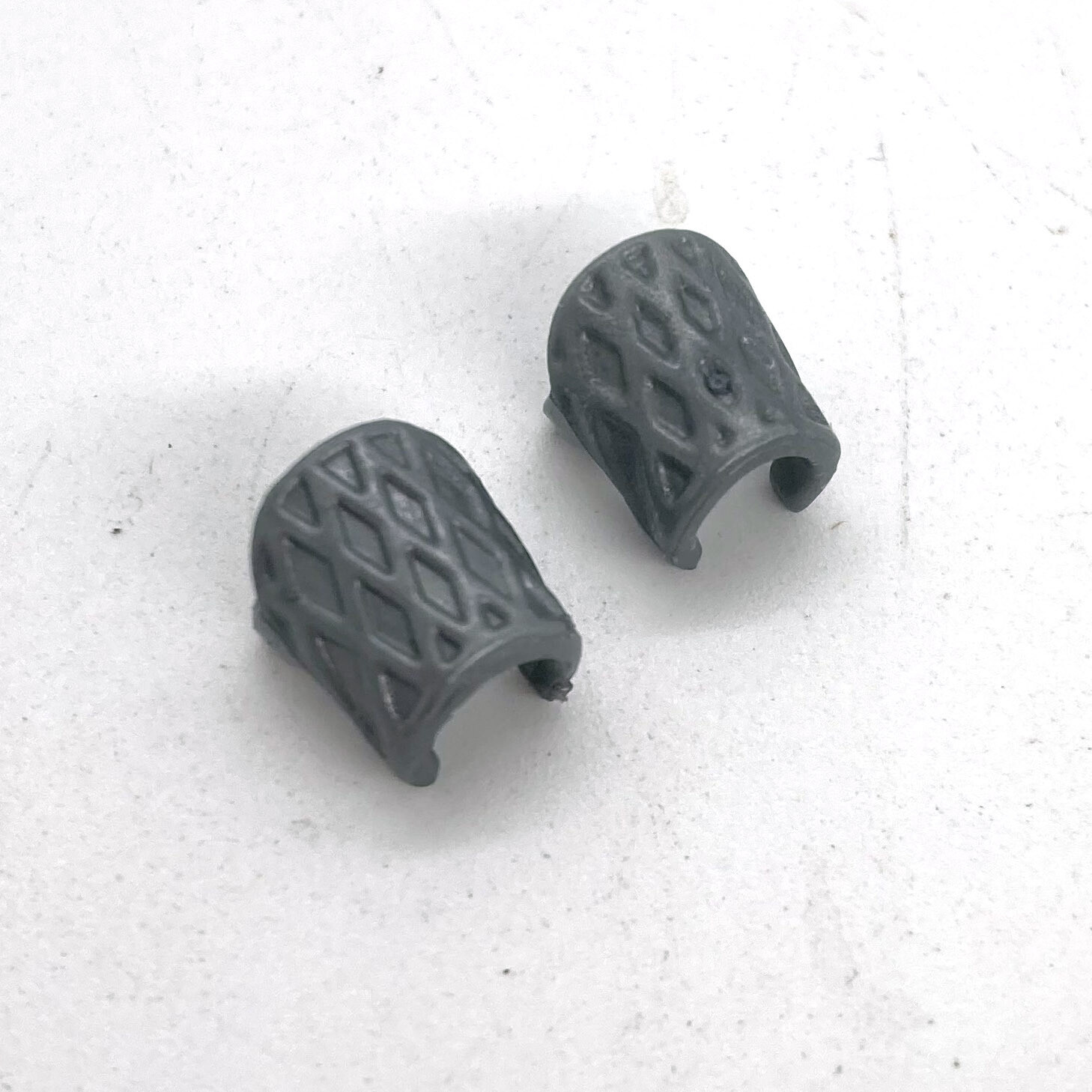 playmobil manchettes croisillons argent