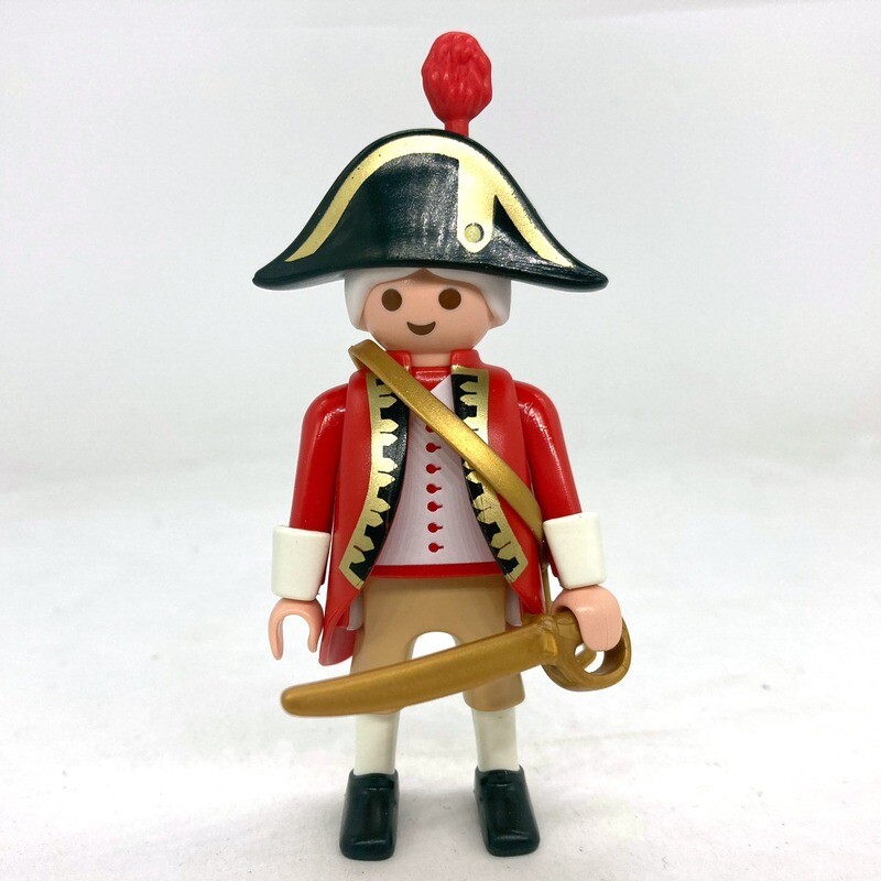 playmobil capitaine de navire anglais