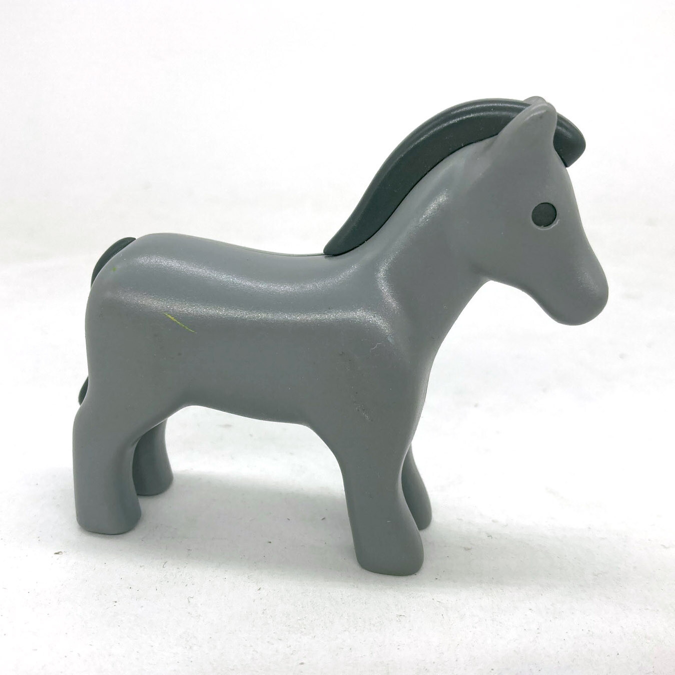 playmobil 1-2-3 cheval gris
