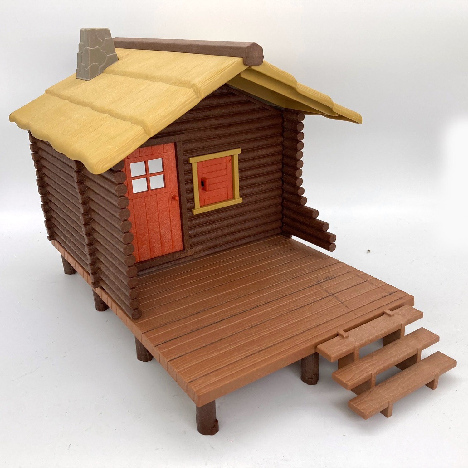 playmobil cabane en bois pêcheur