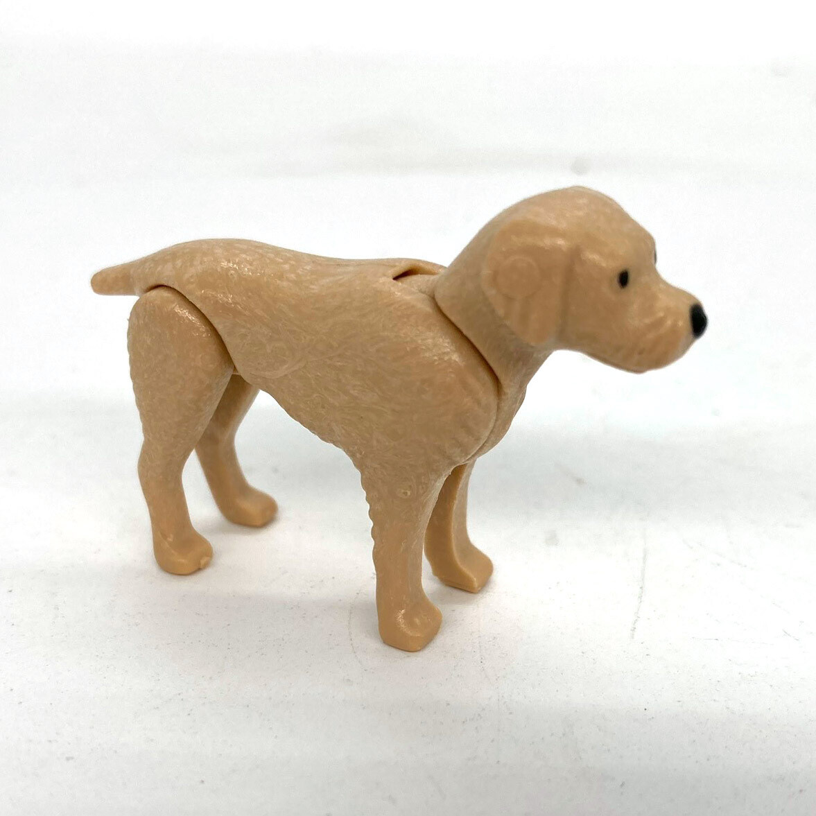 playmobil chien labrador marron crème