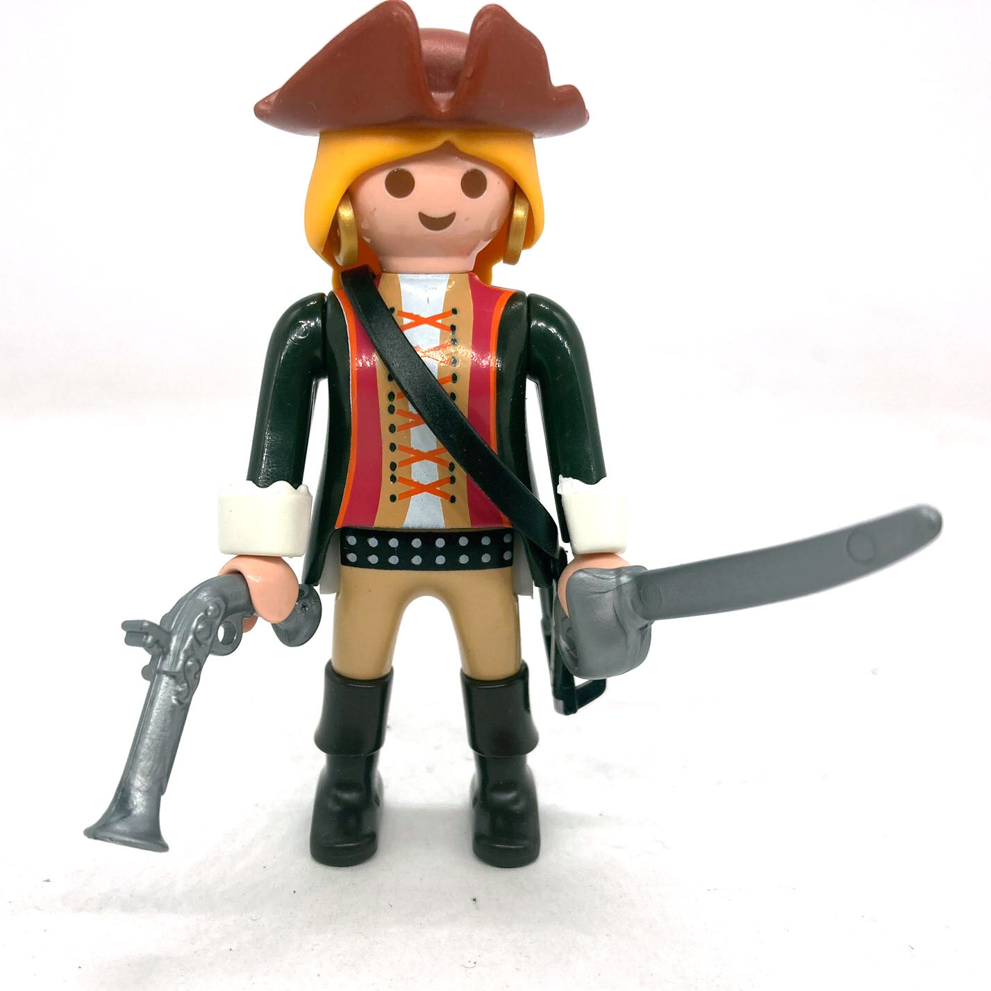 playmobil lady pirate marron