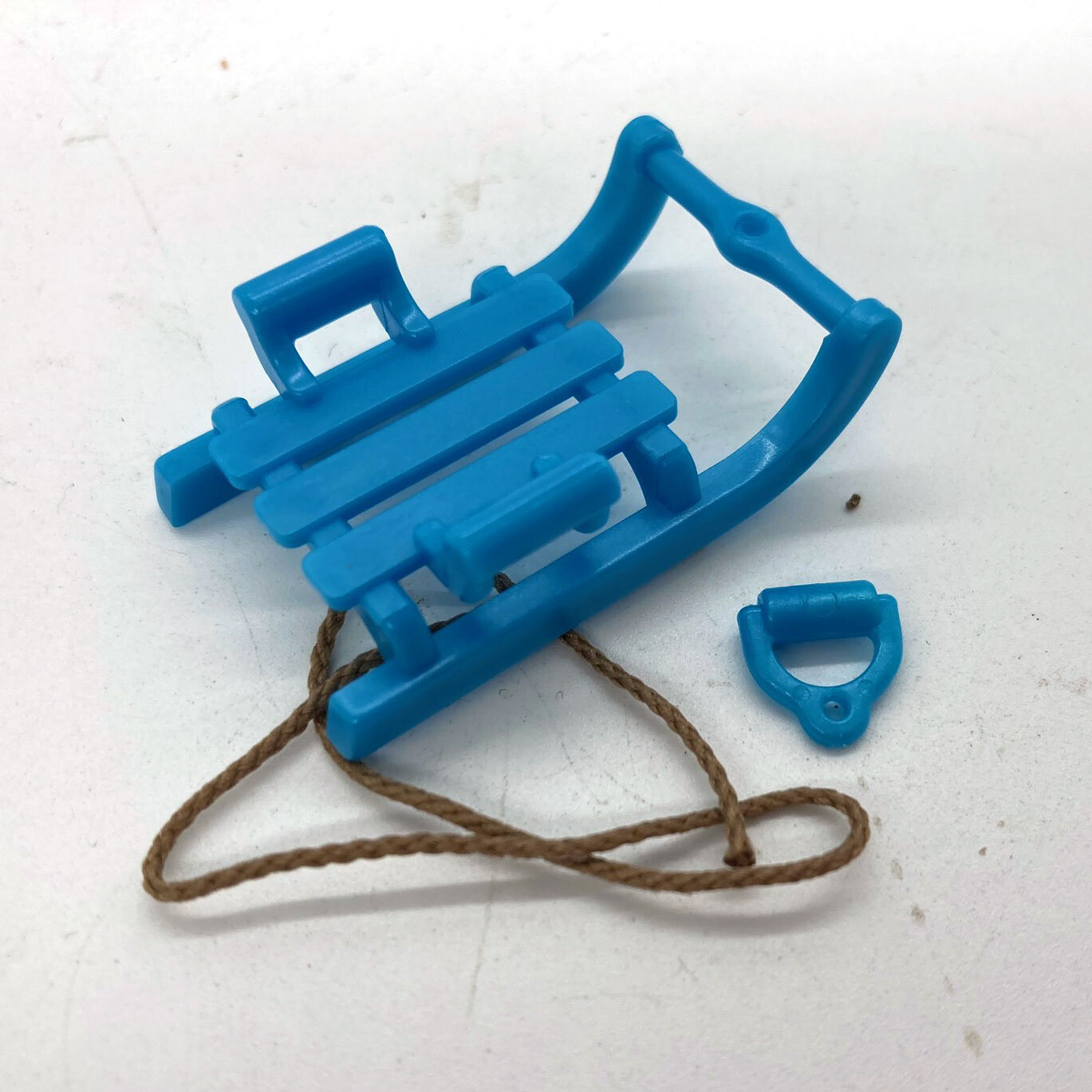 playmobil luge enfant bleu corde
