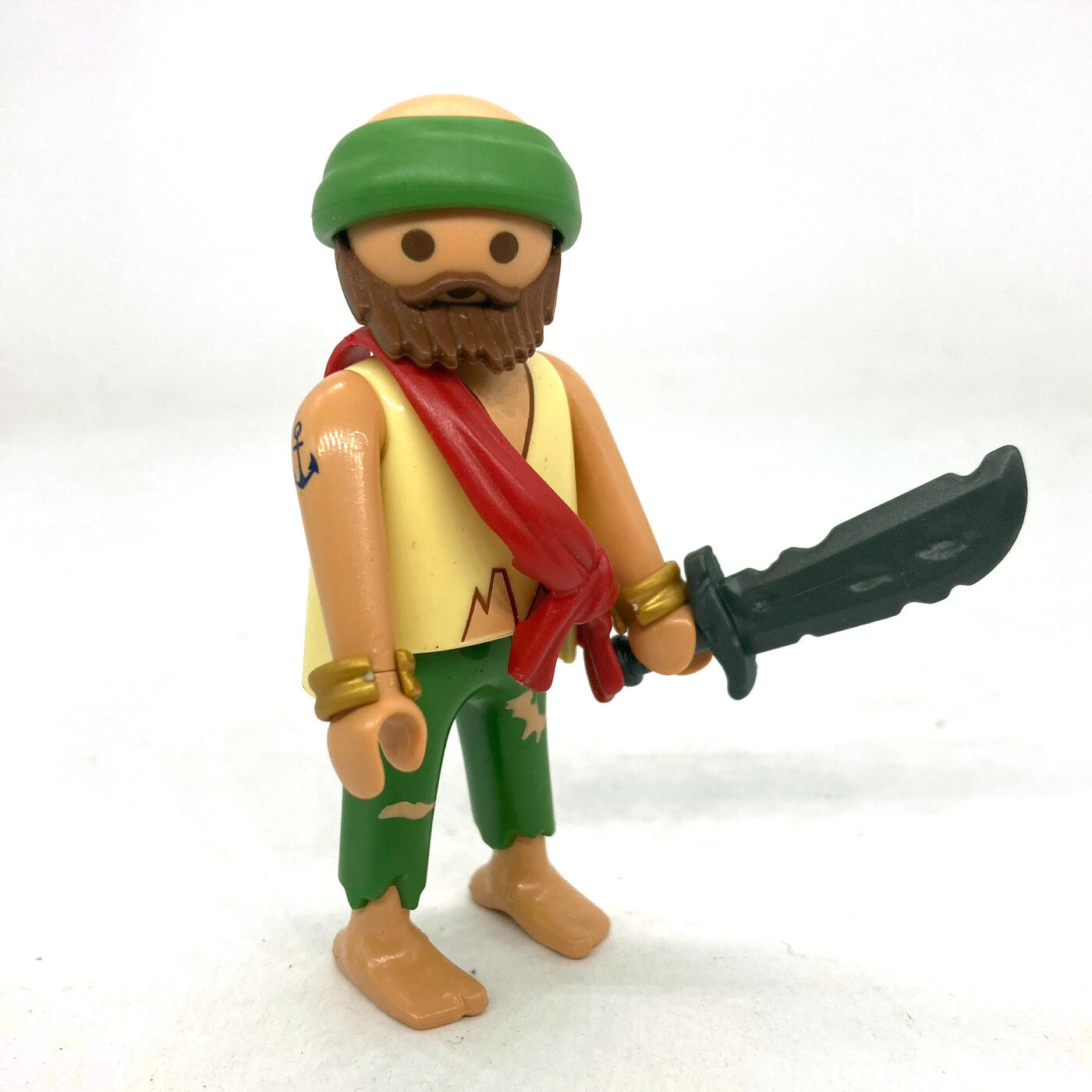 playmobil pirate chauve