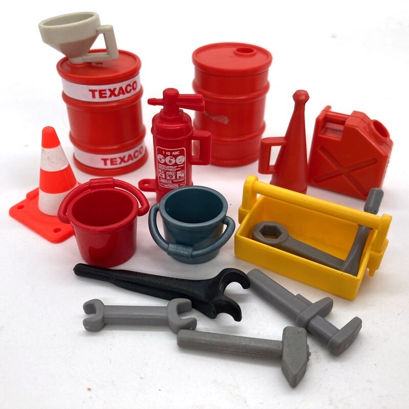 playmobil lot accessoires travaux