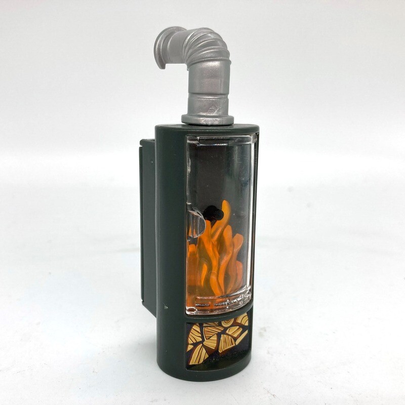 playmobil poêle noir lumineux