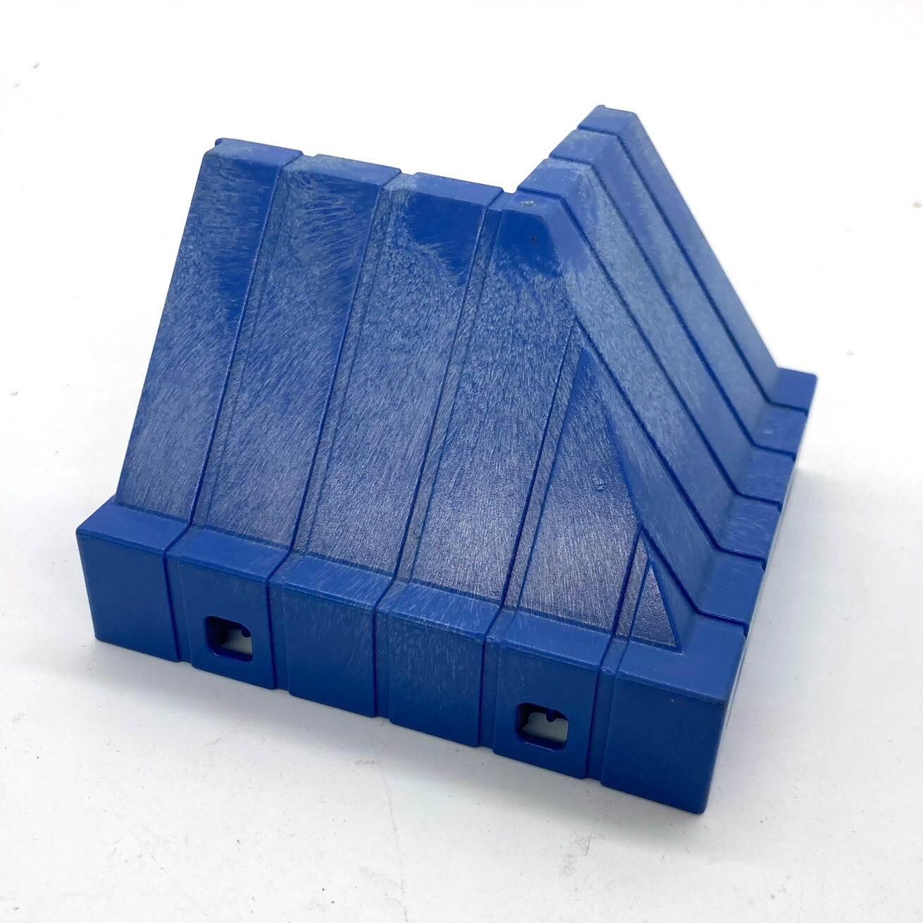 playmobil toit bleu angle exterieur