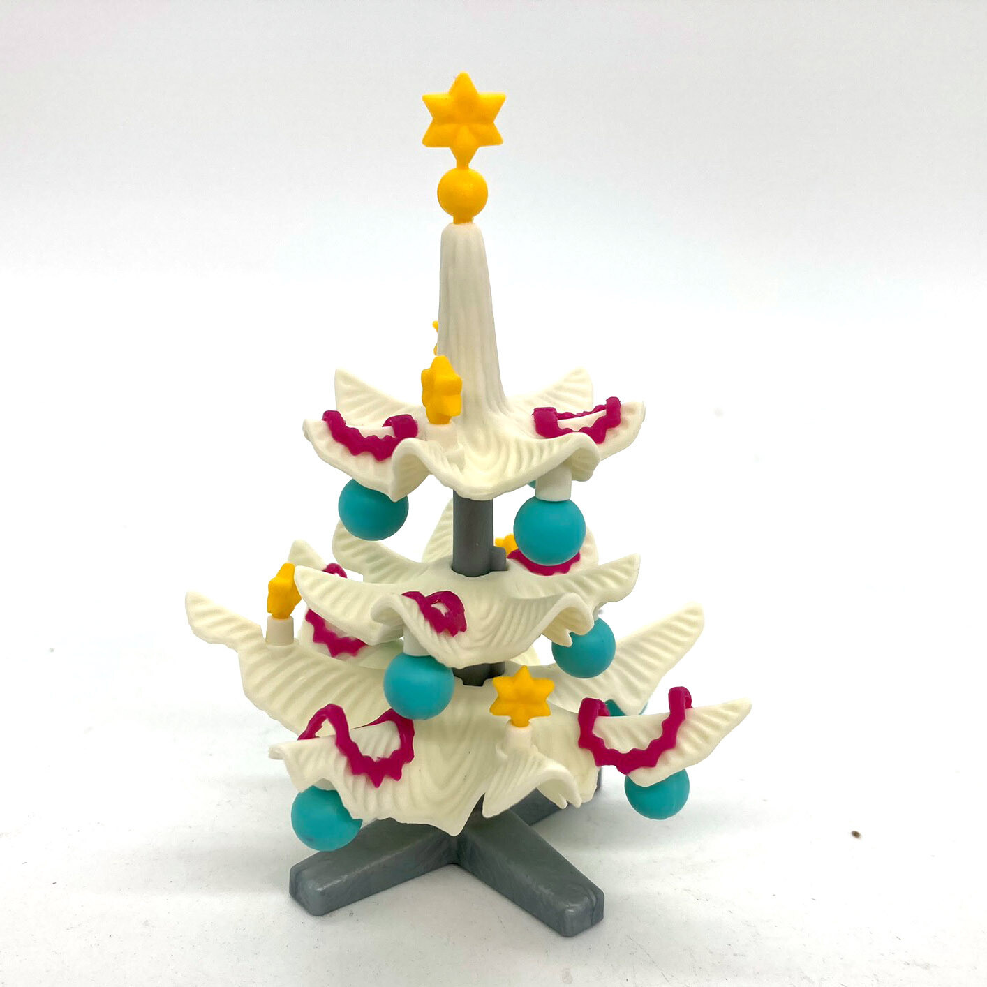 playmobil sapin noel en blanc