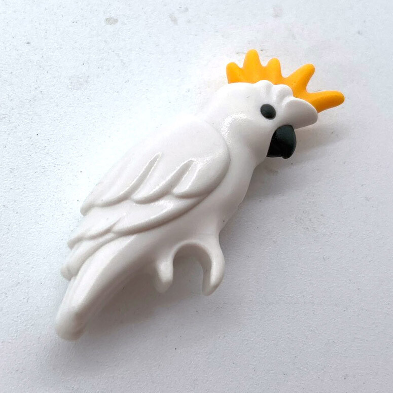 Playmobil cacatoes perroquet blanc