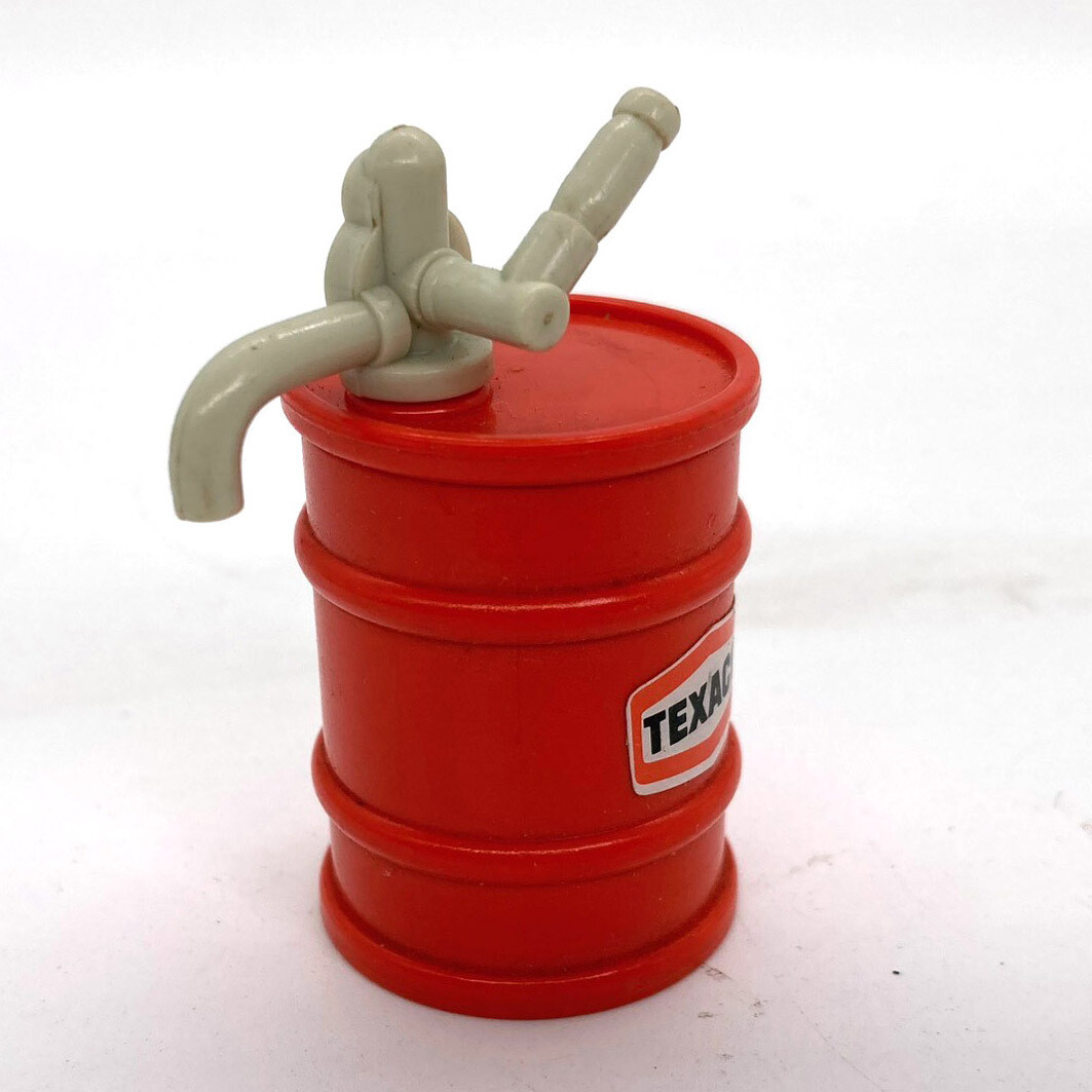 playmobil baril bidon rouge robinet