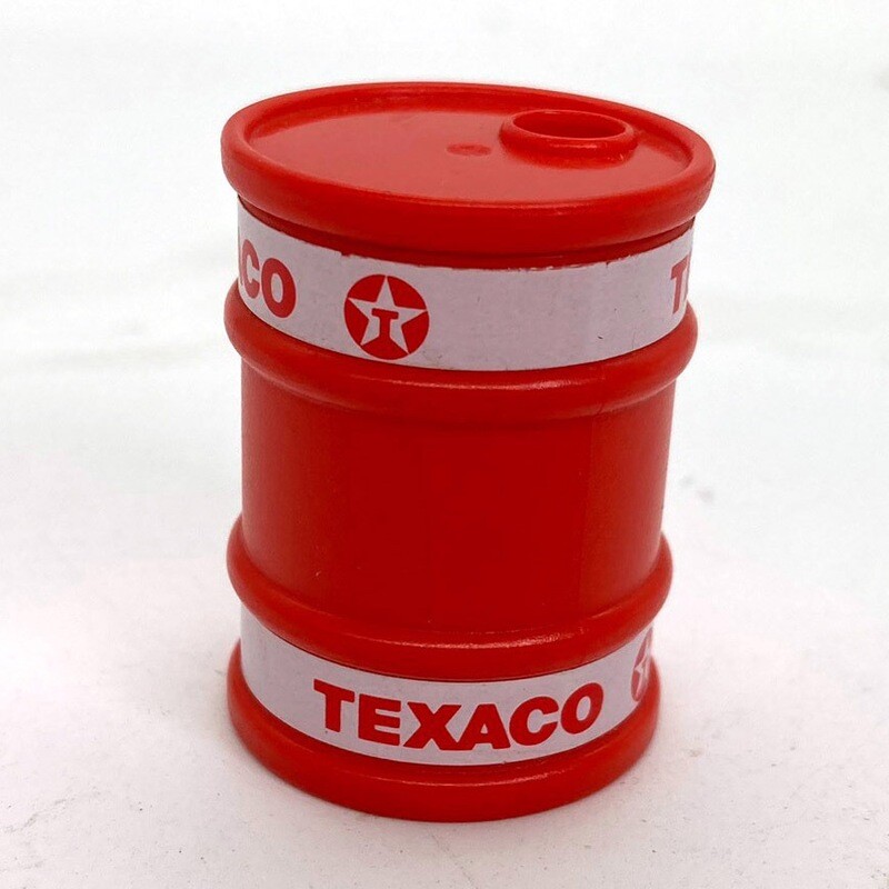 playmobil baril bidon rouge texaco