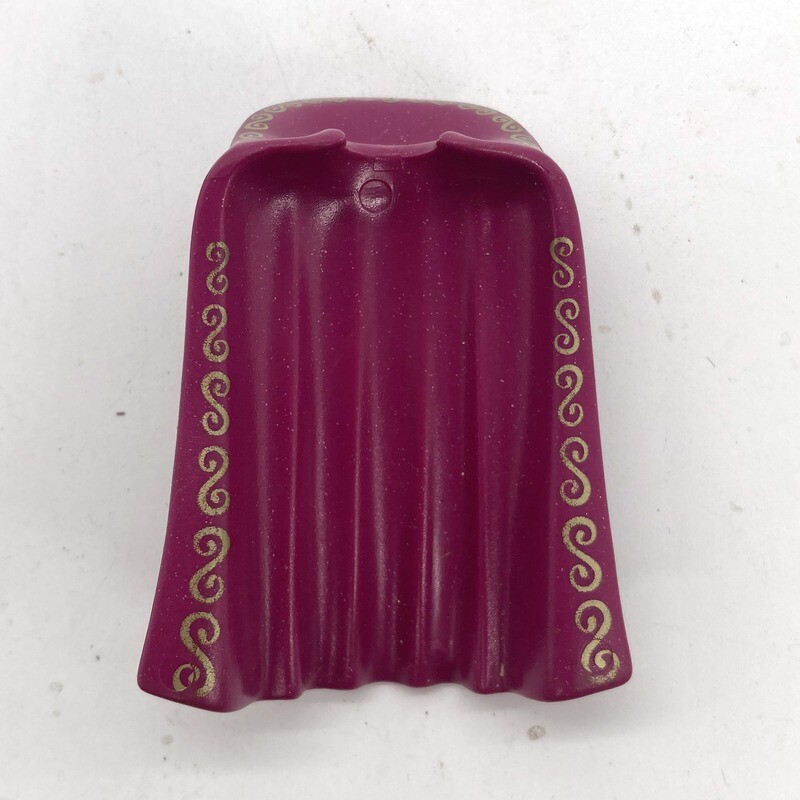 playmobil cape capuche violet décoré