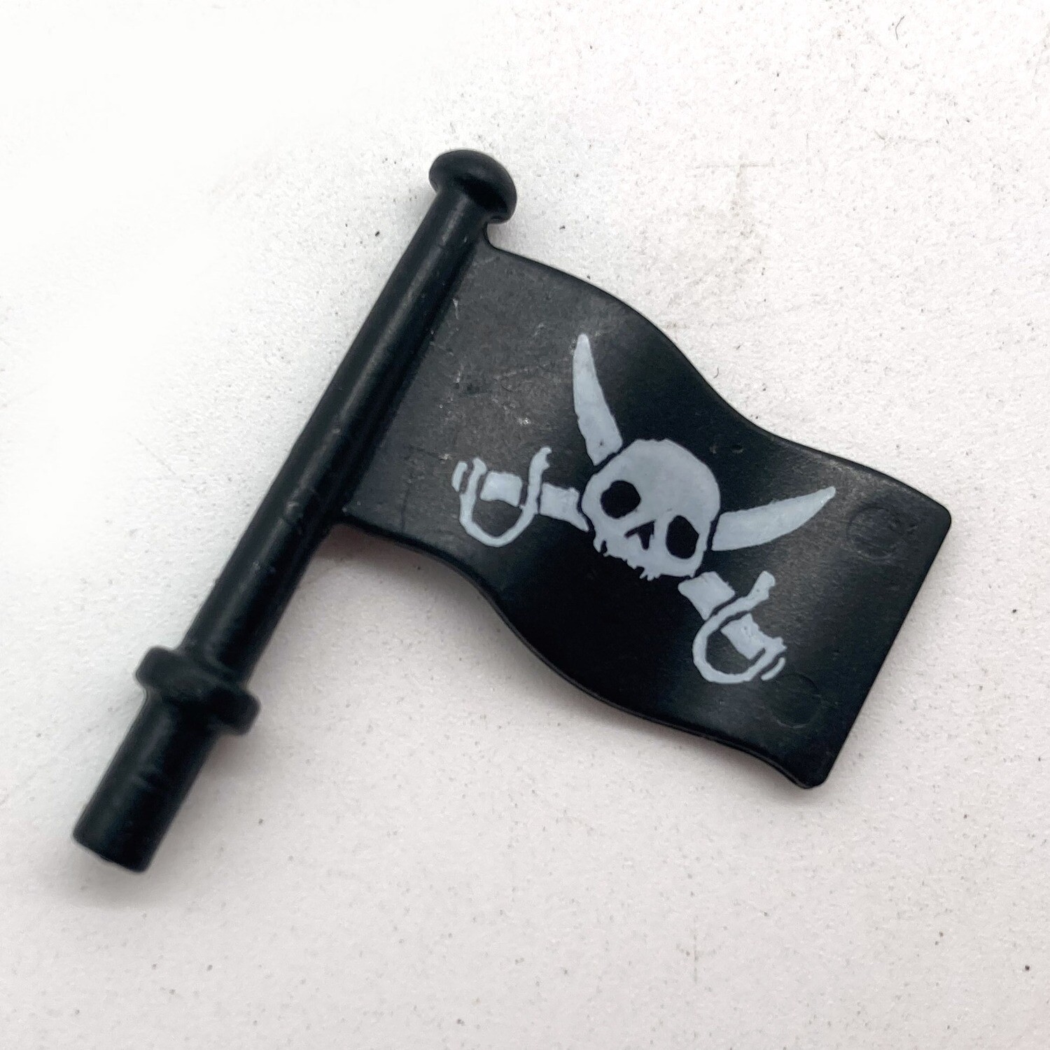 Playmobil drapeau crane noir pirate
