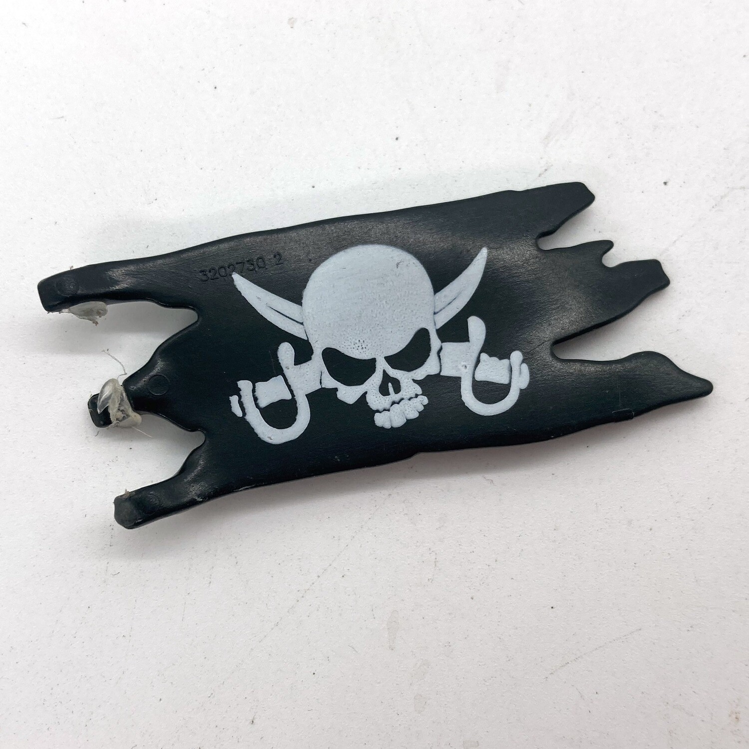 Playmobil drapeau déchiré crane noir 5