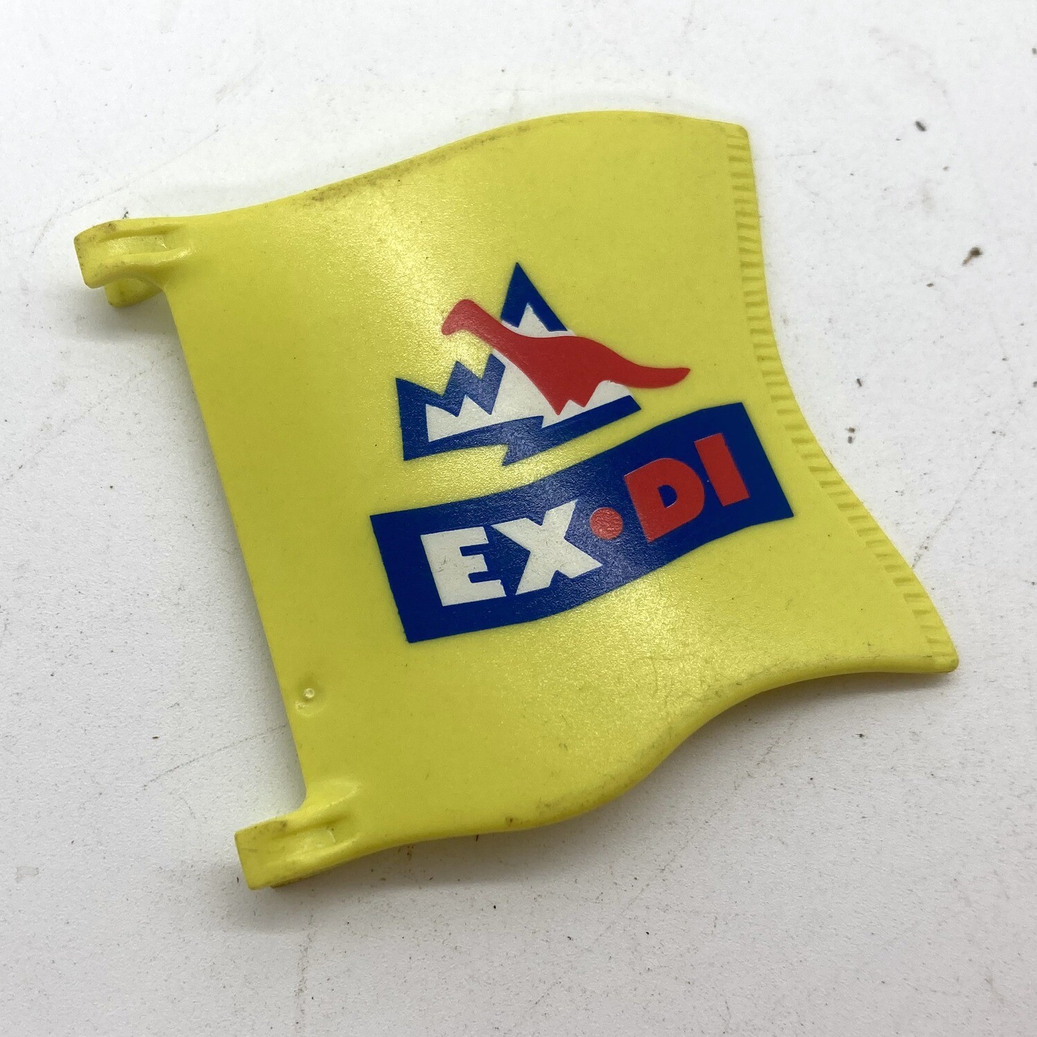 Playmobil drapeau ex.di jaune 2