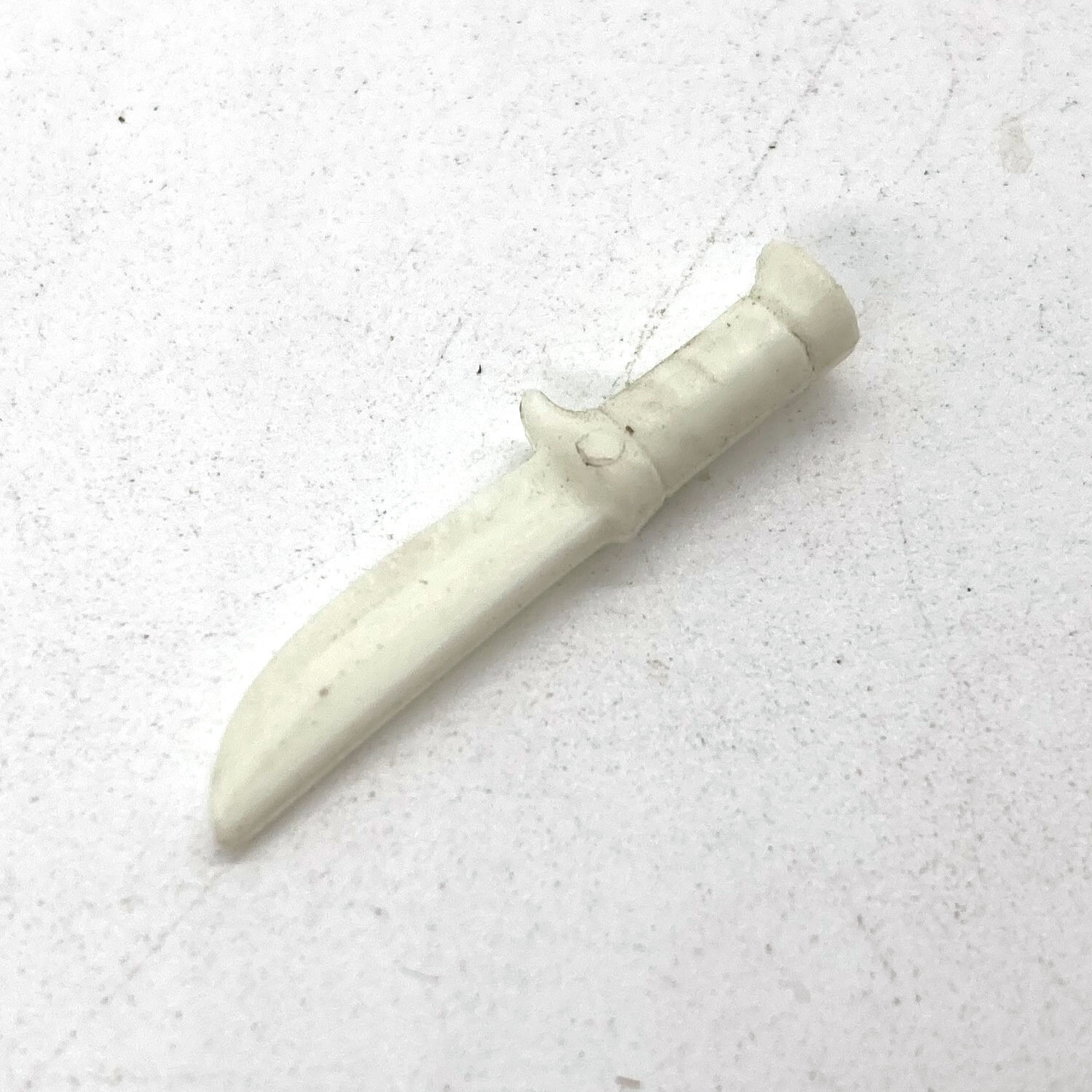 playmobil couteau blanc
