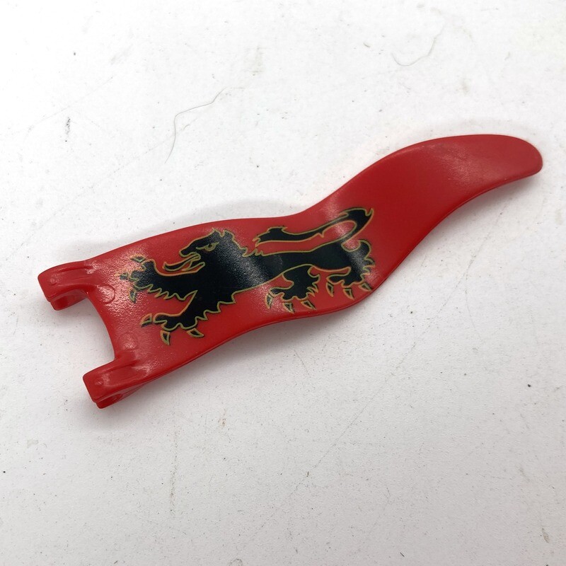 Playmobil drapeau long lion rouge Playmobil drapeau long lion rouge