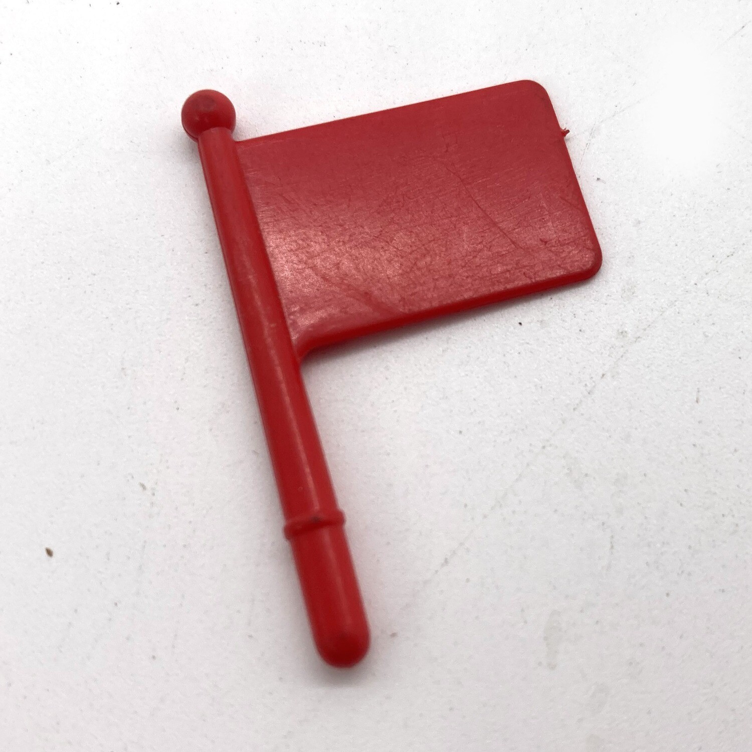Playmobil drapeau rouge