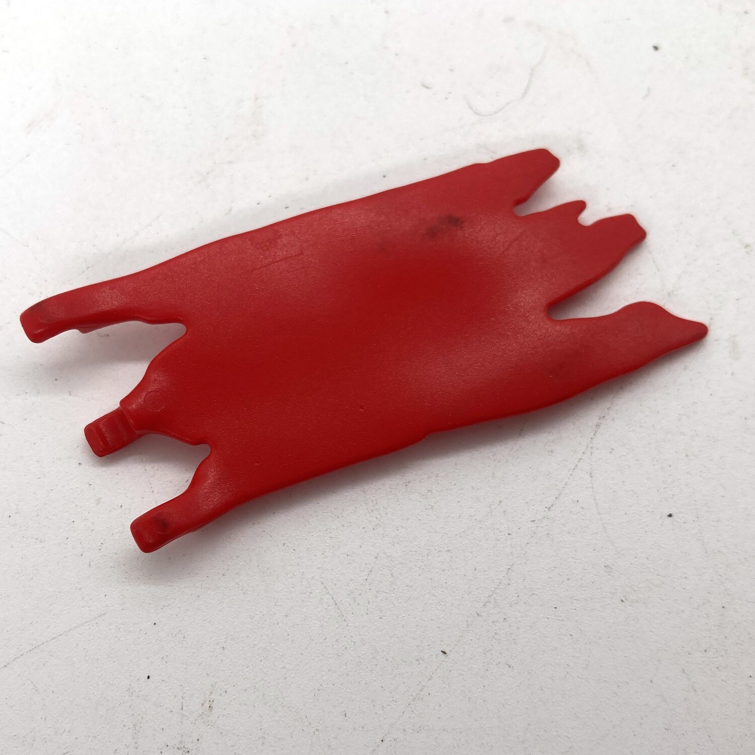 Playmobil drapeau déchiré rouge