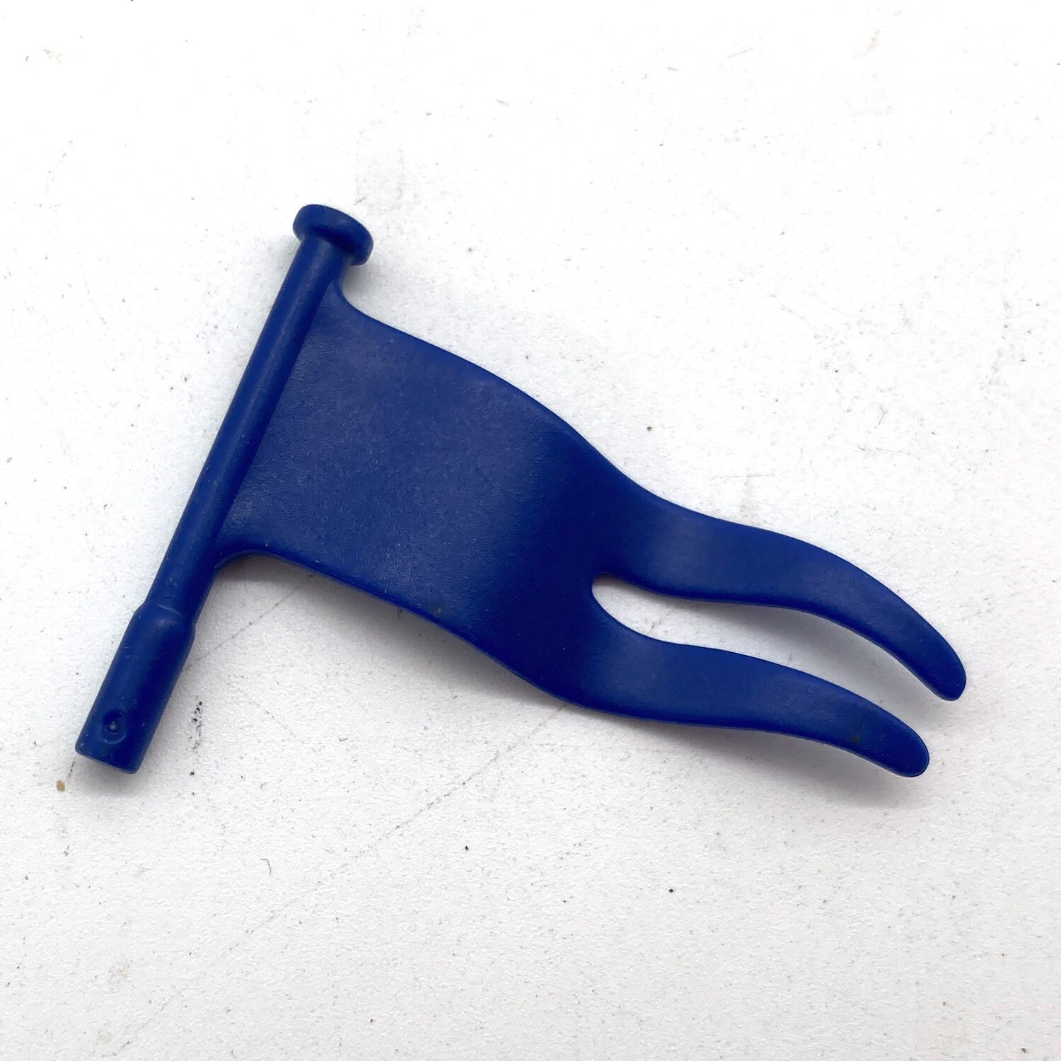 Playmobil drapeau pointe bleu marine