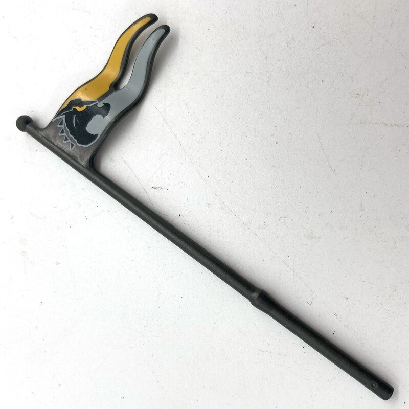 Playmobil drapeau pointe gris jaune