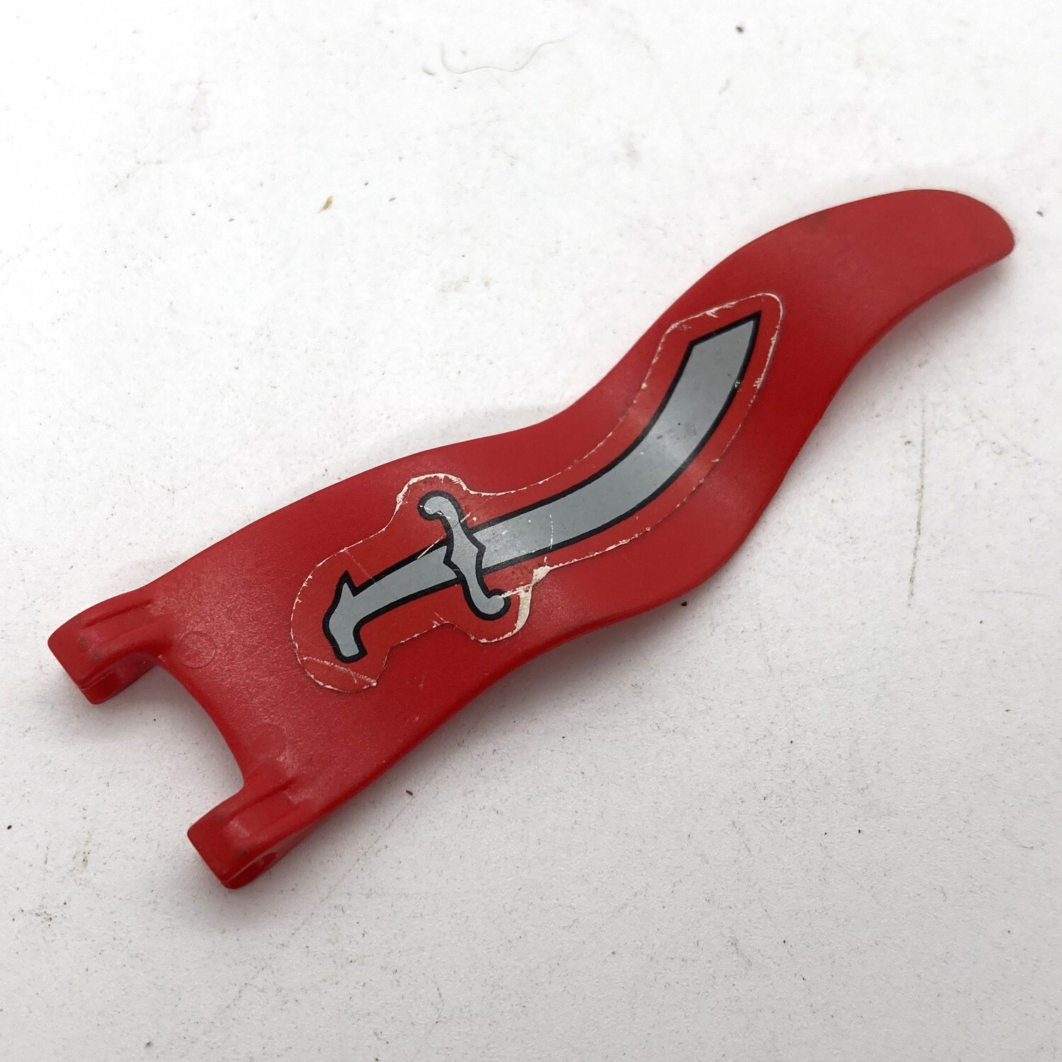 Playmobil drapeau long sabre rouge 2