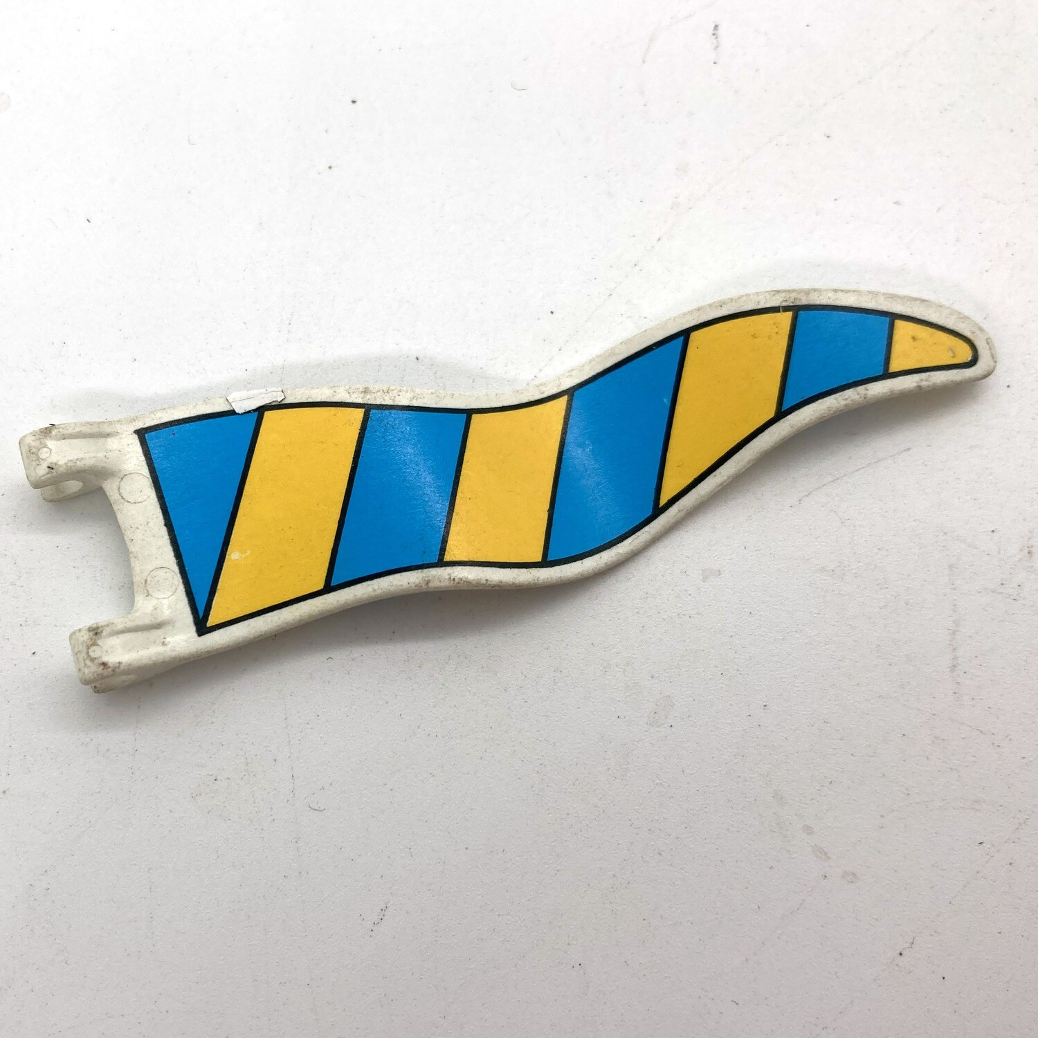 Playmobil drapeau long bleu jaune