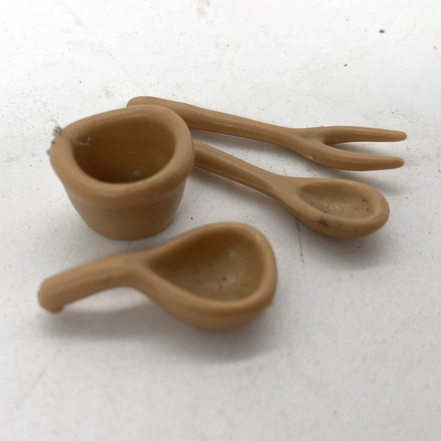 playmobil lot vaisselle écuelle rustique