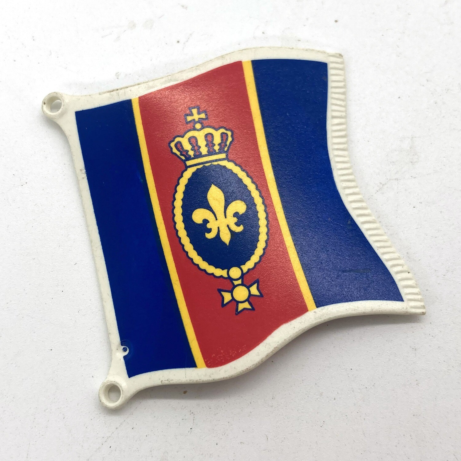 Playmobil drapeau anglais lys bleu rouge