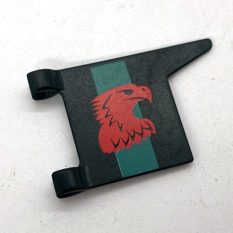 Playmobil drapeau aigle noir