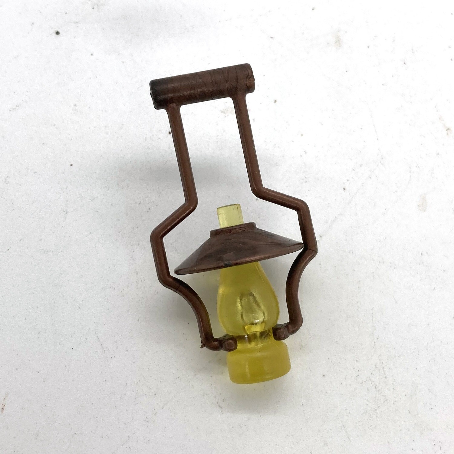 Playmobil lampe à pétrole cuivre