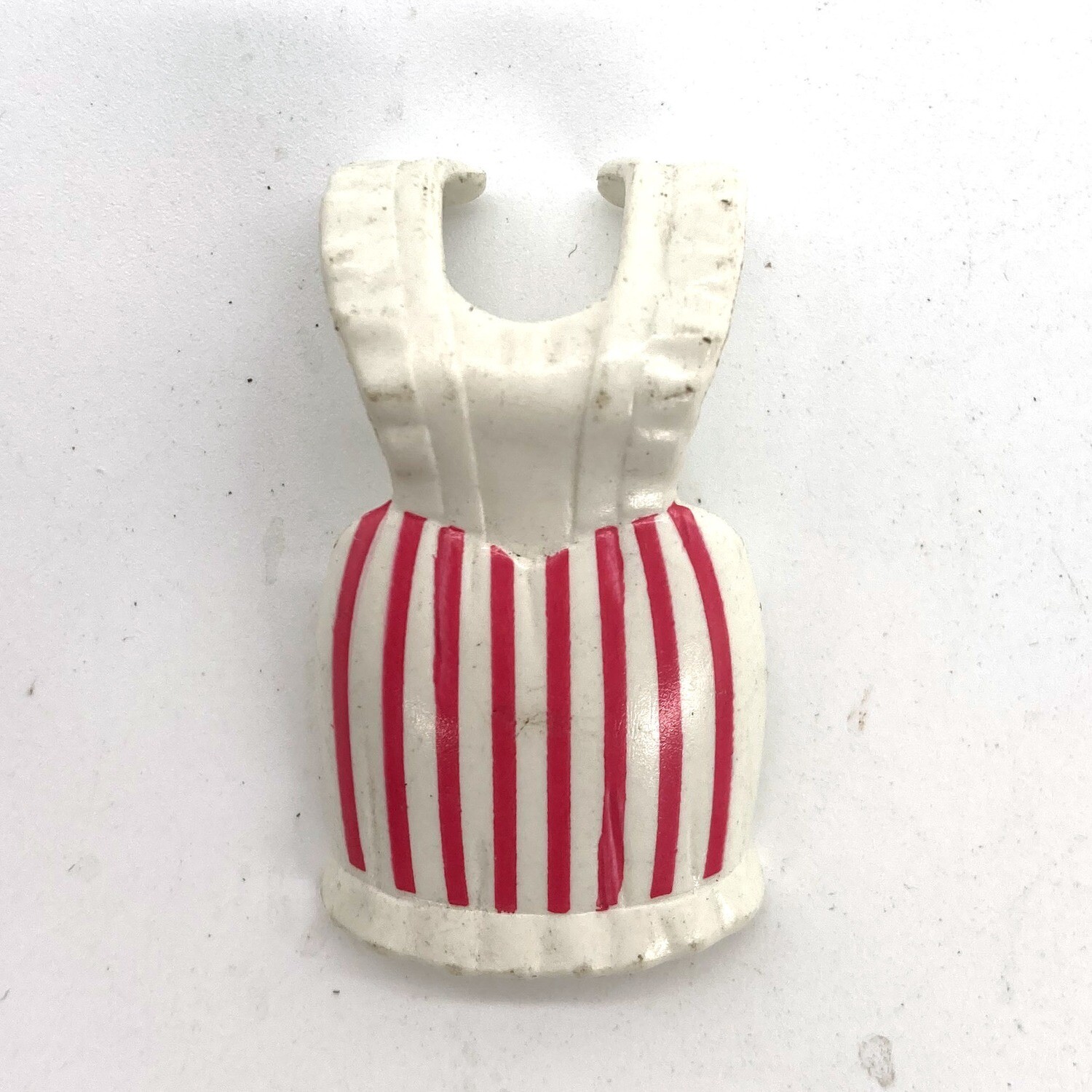 playmobil tablier blanc rouge